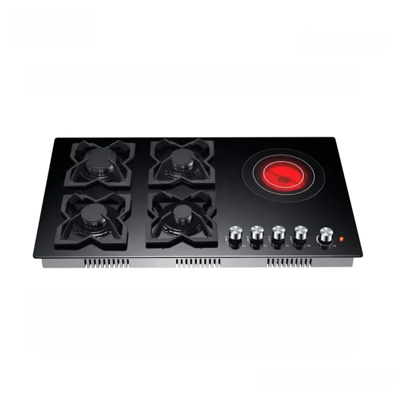 Kitchen Appliances 60/90 cm 1 ceramic stove with 4 gas burners