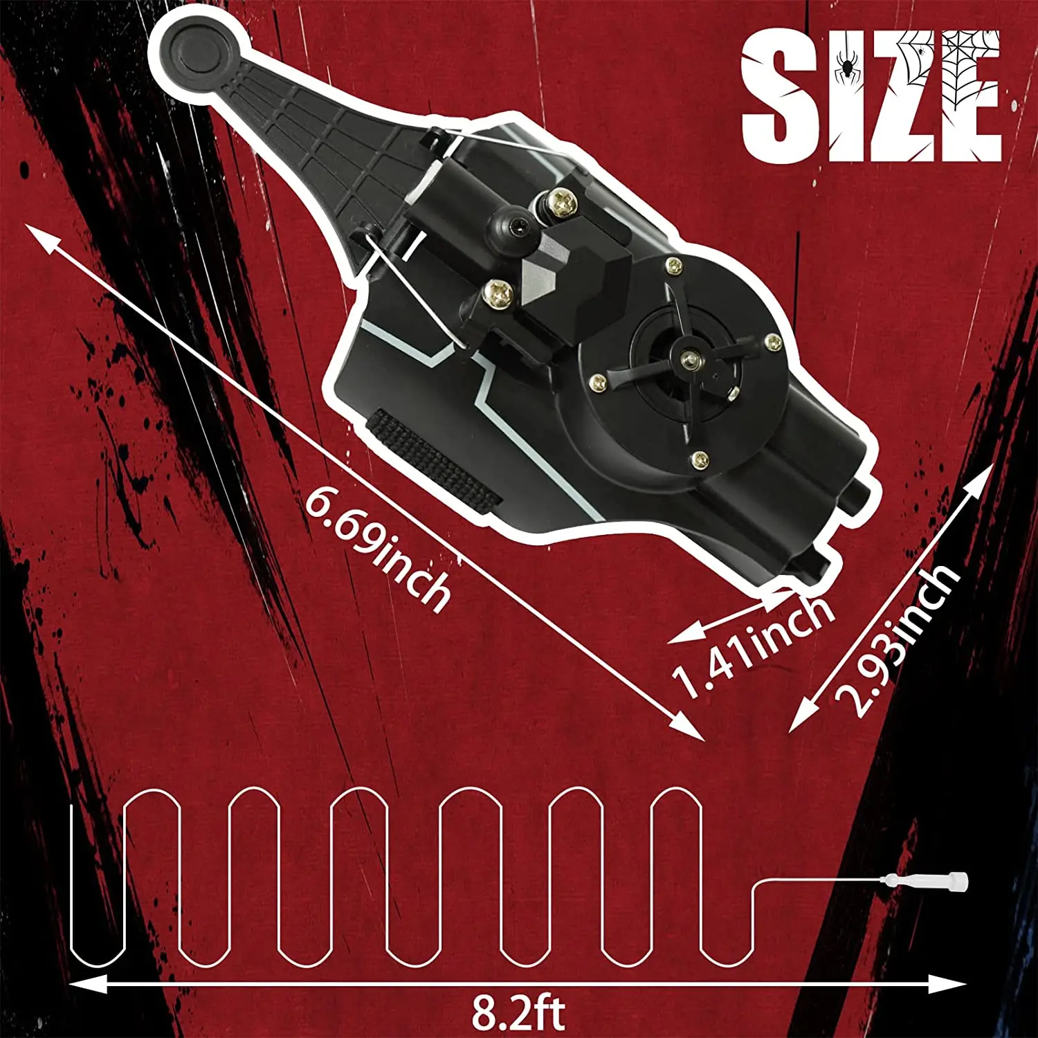 Spider man Web Spider Silk Launcher Wrist Launcher Peter Parker Cosplay Props Shooting Device For Children Gifts