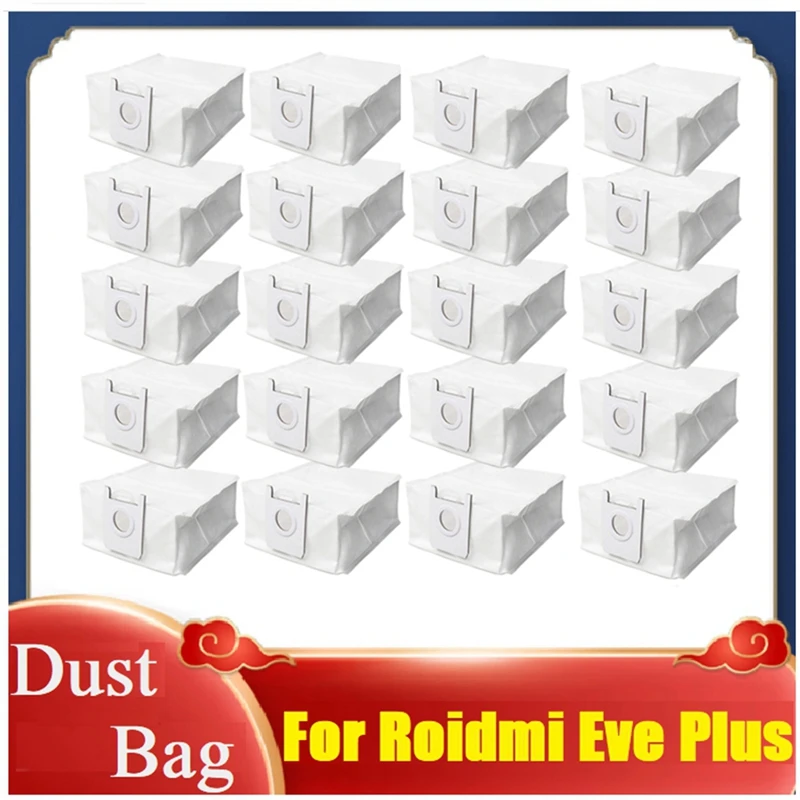 

Dust Bag Replacement Spare Parts For Roidmi EVE PLUS Robot Vacuum Cleaner Household Cleaning Garbage Bag