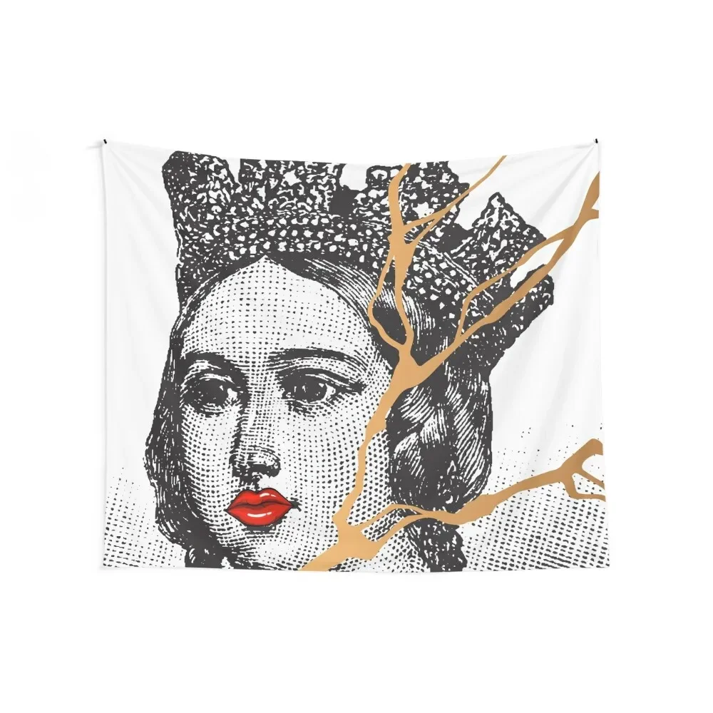 Queen Victoria Modernized Vintage Pop Art Tapestry Decoration For Bedroom Home Decor Accessories Tapestry