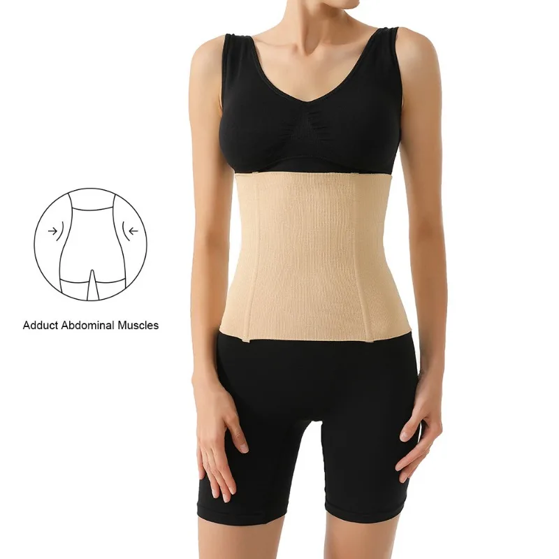 Postpartum waist cinchingand body shaping clothes seamles high waisted waistband waist cinchingbelt waist seal women's shapewear