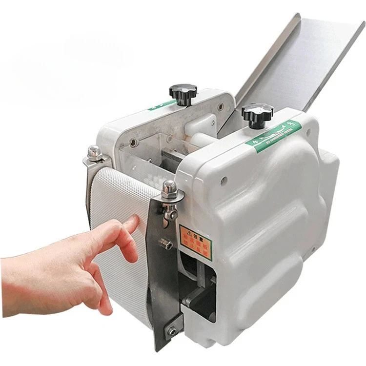 Small Round Square Empanada Wonton Skin Making Dumpling Dough Wrapper Machine