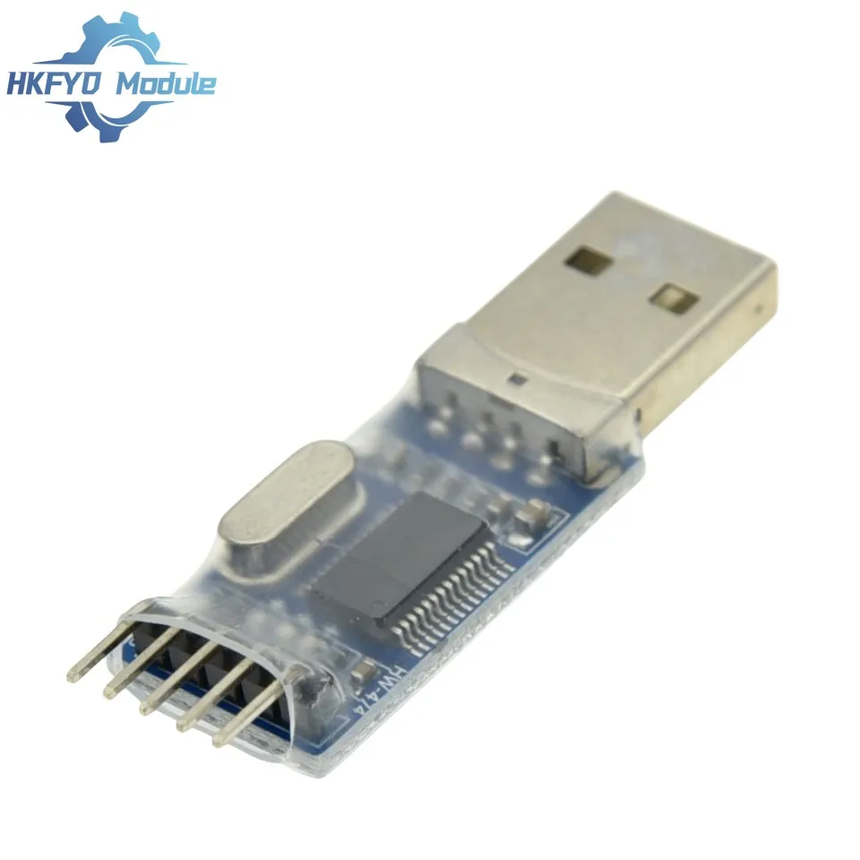 Adaptador USB para Módulo Serial TTL, Conversor Automático, Microcontrolador com Capa Flexível, 3.3V, 5V, Apto para Arduino, PL2303HX