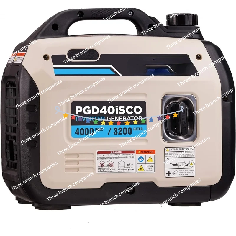 Push PGD40ISCO Ultra Light Quiet 4000W Portable Gas Inverter Generator