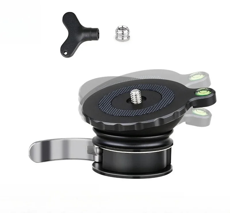 Limited Offer Hemisphere Gimbal LH5 SLR Action Camera Tripod 3 Seconds Fast Leveling Photography Accessories