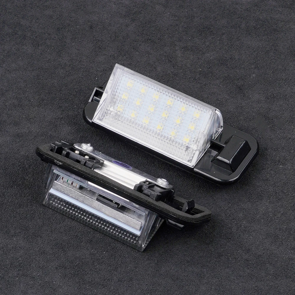 Do BMW E36 Led Oświetlenie tablicy rejestracyjnej 18SMD Białe 12v Żarówki do tablicy rejestracyjnej Do BMW E36 318i 318is 318ti 325i M3 92-98