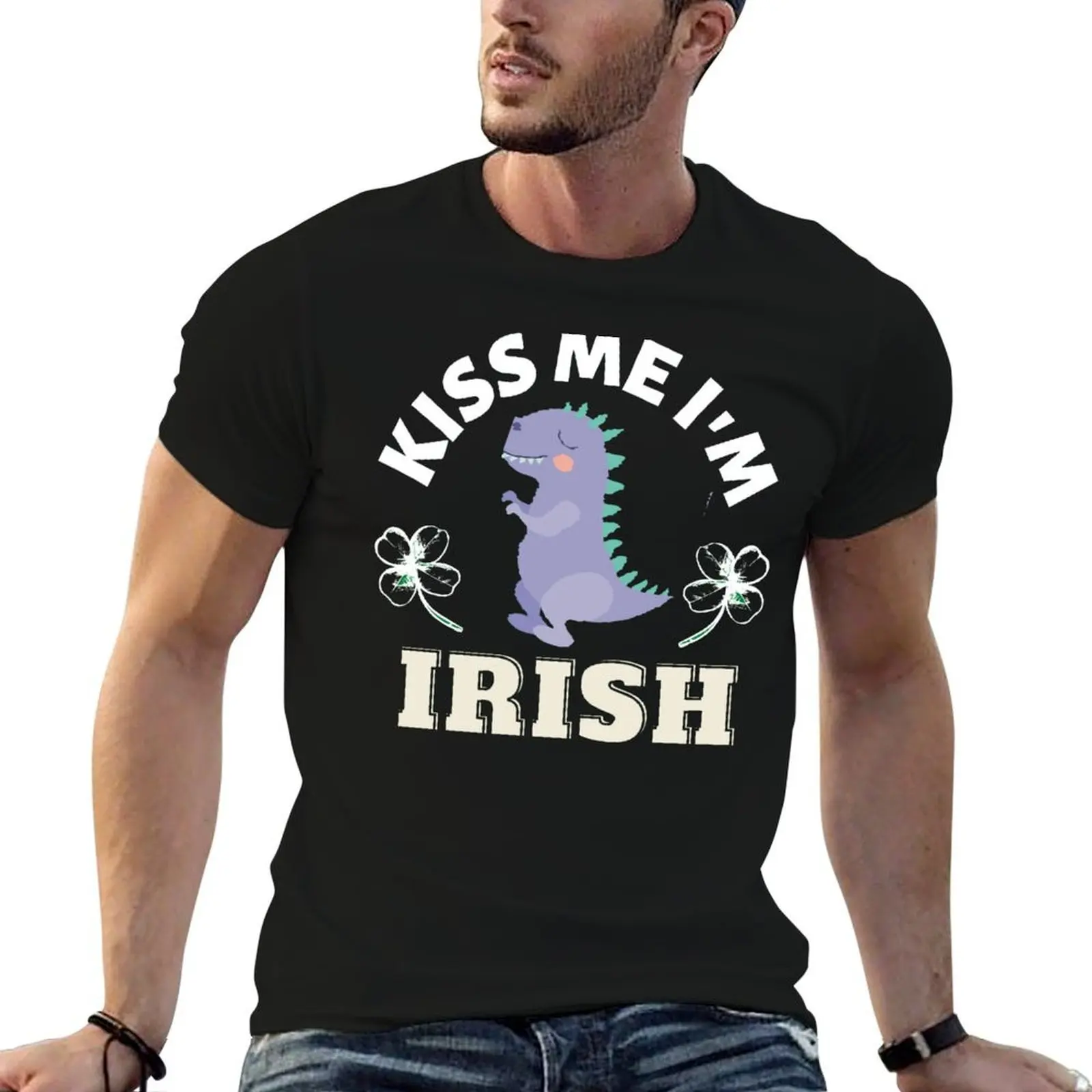 

cotton shirt graphic t man Me T-Shirt Funny t shirts cotton funny man t shirt Im Kiss Irish