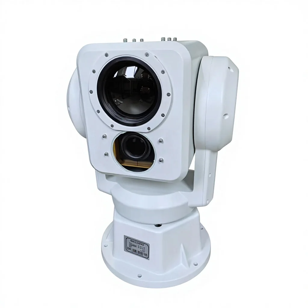 Shipborne 3km Stable Tracking Vessel Boat Day and Night Intelligent 100mm Zoom Lens PTZ Camera for Ship-Mounted Night Navigation