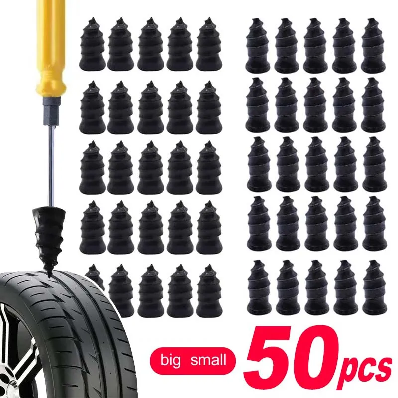 

Универсальный вакуумный автомобильный шиномонтажный резиновый гвоздь для автомобиля, мотоцикла, скутера, комплект для ремонта бескамерных шин, гвозди для шин без клея