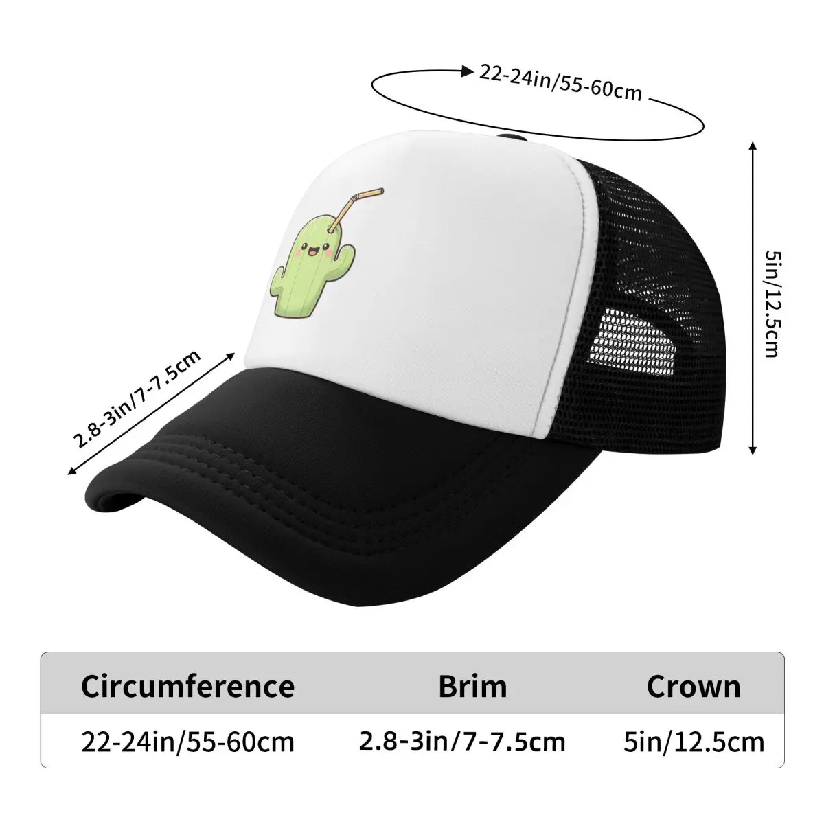 Succulence Of Succulents Cactus Cap Fashion Casual Mesh Baseball Caps Adjustable Hat Hip Hop Summer Unisex Baseball Hats