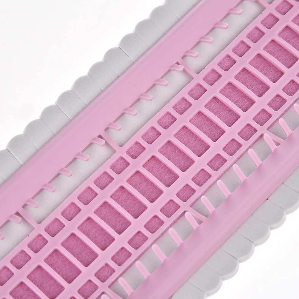 

1Pcs Cross Stitch Thread Holder Plastic 50 Holes Durable Lightweight Compact Thread Project Card Embroidery Floss Organizer