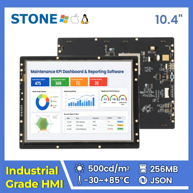 3.5 TFT Touch Display View Area 70.08mm*52.56mm Basic Control Program and Powerful Design Software Connect with Customer is MCU