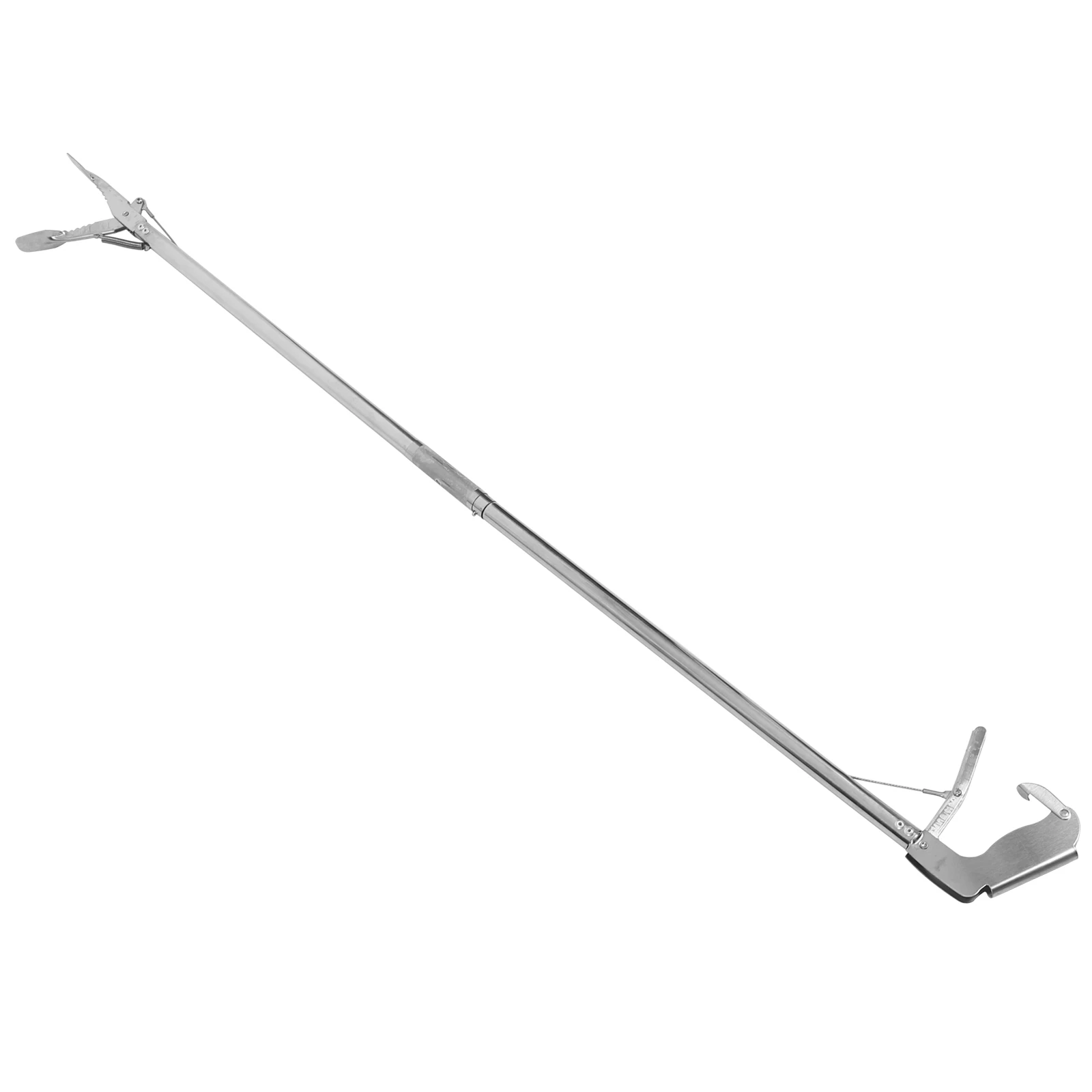 

Foldable Picker Grabber Stainless Steel Long Reusable Tongs For Elderly Disabled Home Cleaning Supplies Heavy Duty Clamp Tool