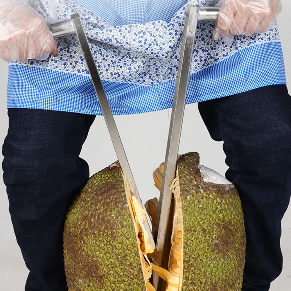 

Stainless Steel Jackfruit Corer Opener Heavy Duty Manual Kitchen Gadget for Quick Removal and Opening Jackfruit