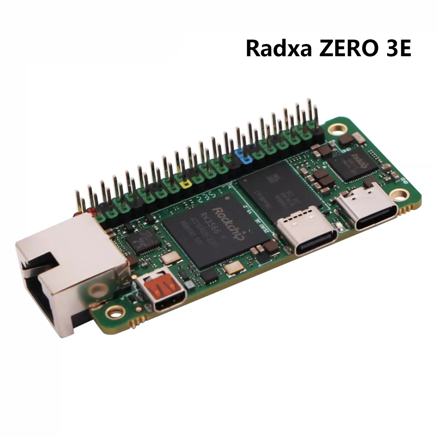 Development Board ZERO 3E with RK3566 4-core CPU, Single-board Computer Motherboard, Supporting GPU