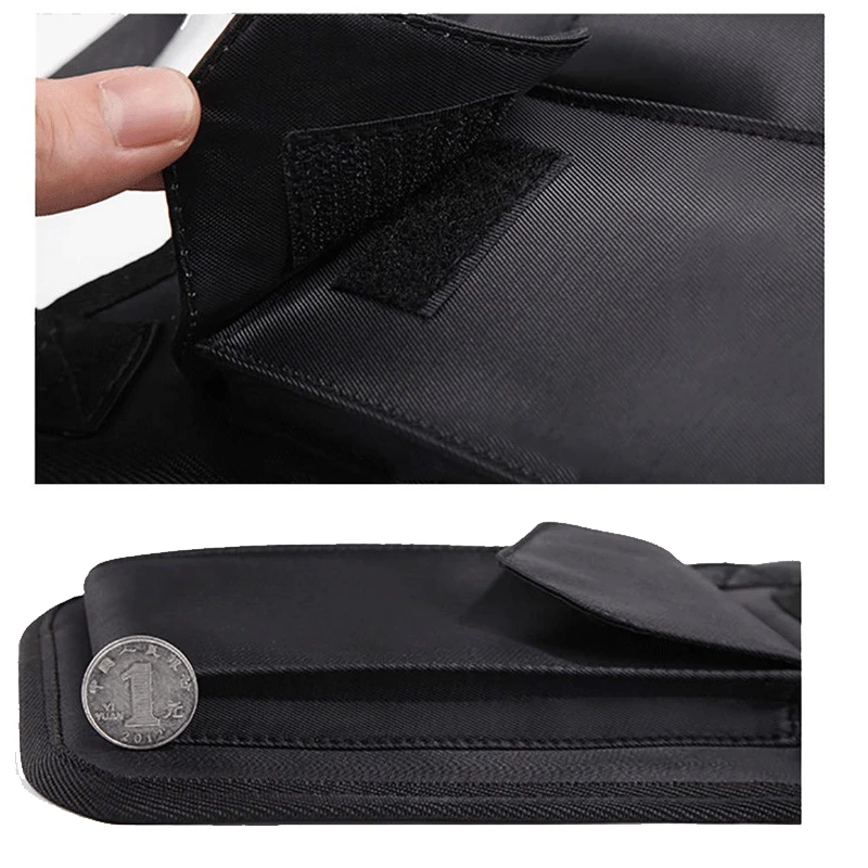 Tactical Underarm Hidden Bag Men\'s Agent Combat Shoulder Bag Multifunction Outdoor Travel Wallet Phone Key Anti Theft Bag