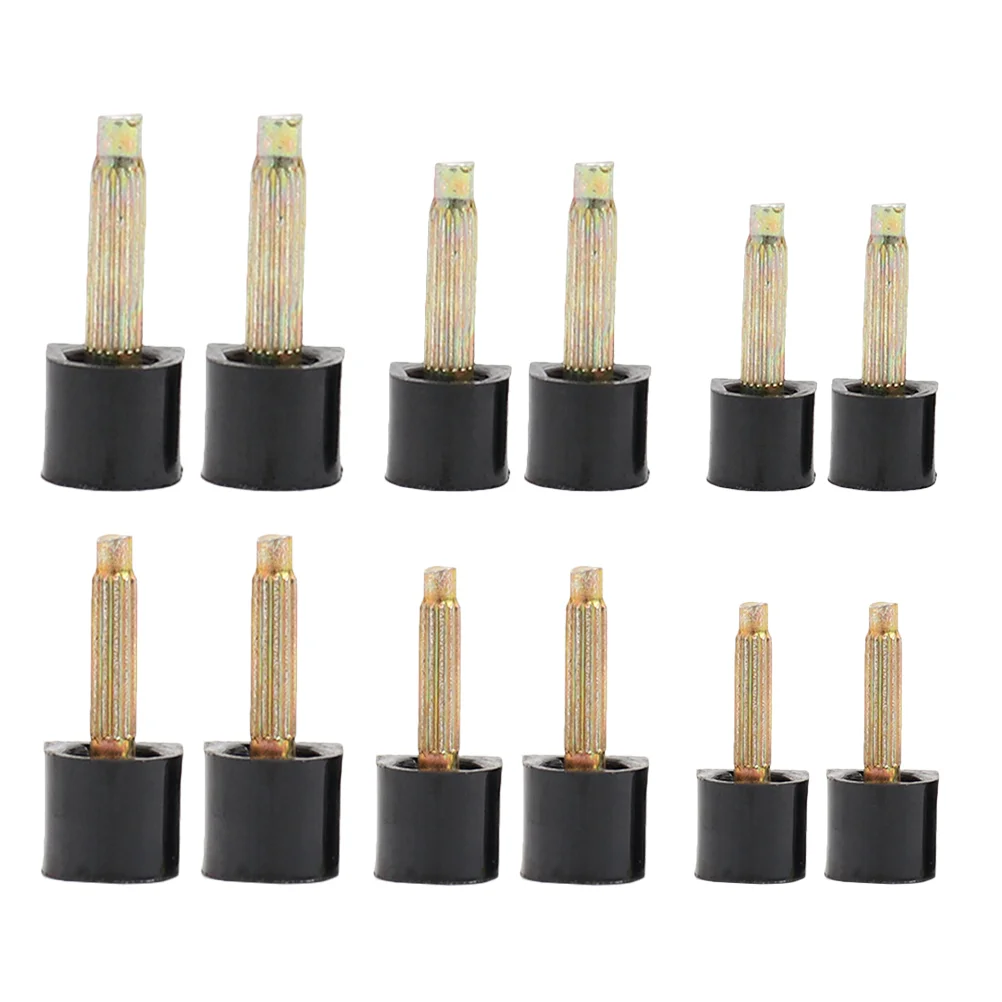 

6 Pairs High Heel Studs Replace Old Shoes Tips Replacement Anti-skid Caps Liner Spike Tpu Protector Spikes Repairing Tools