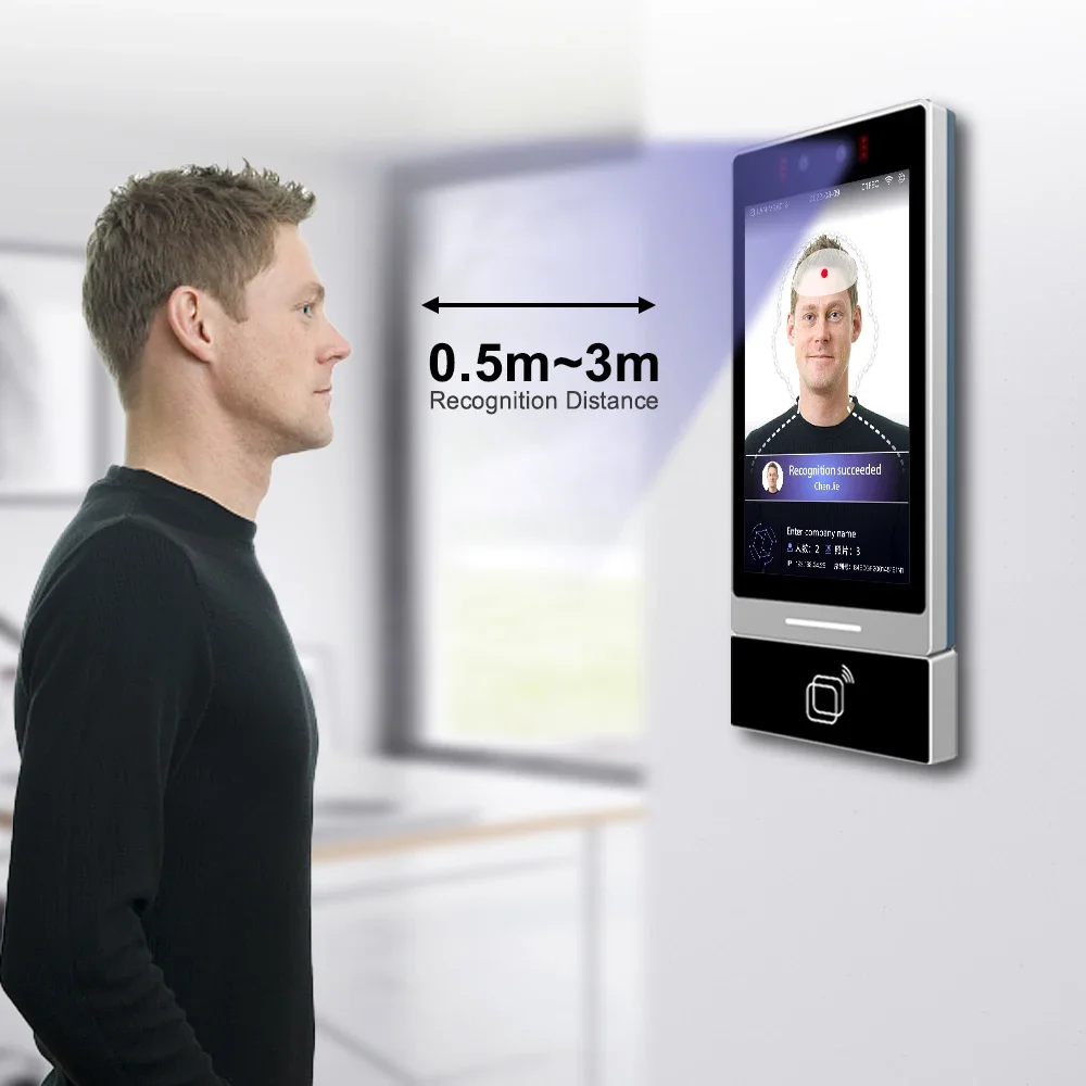 Fisja Biometric Access Control Products Id Card School Attendance System With Sms Face Recognition Attendance Machine