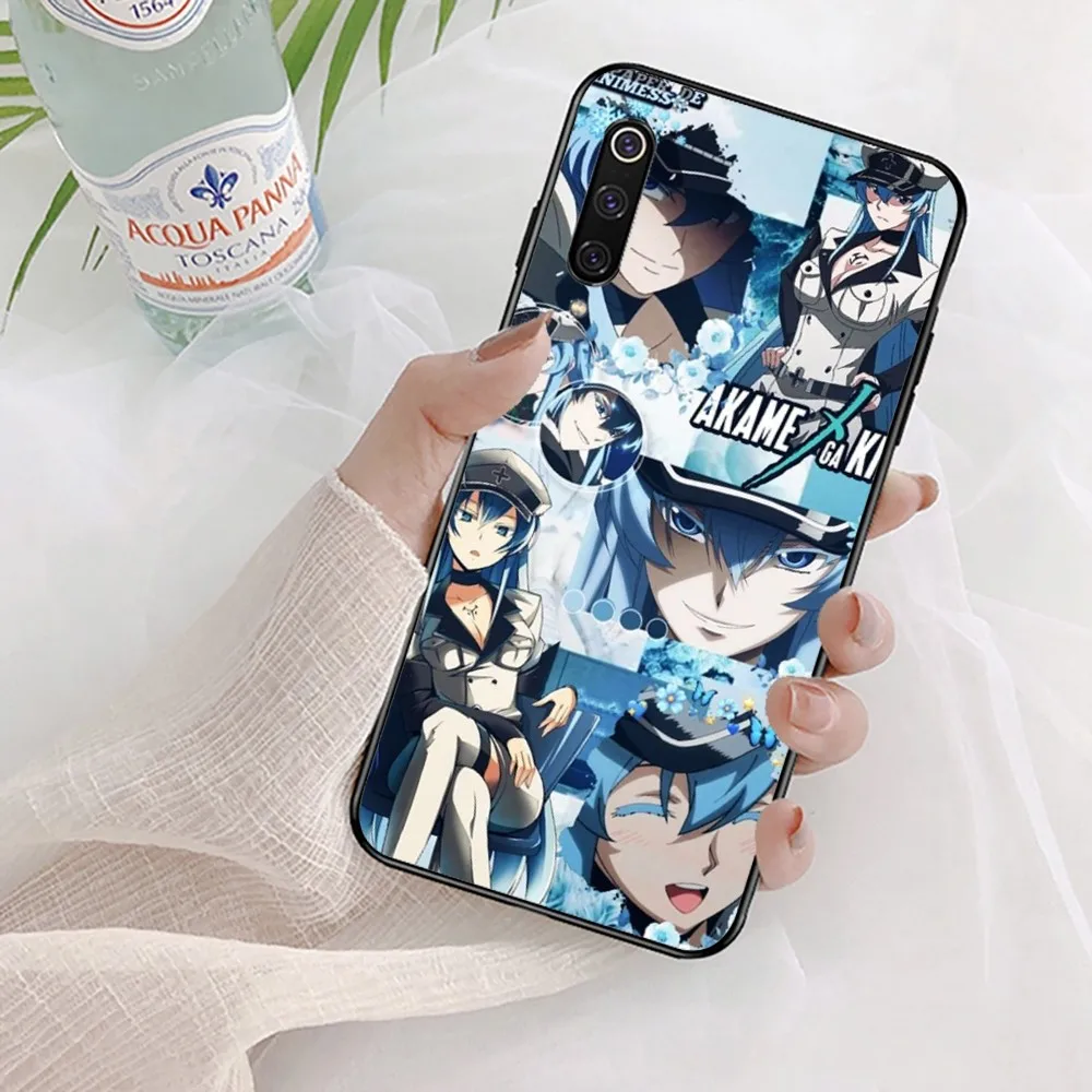 Akame Ga Kill Esdeath Phone Case For Xiaomi Mi 5X 8 9 10 11 12 lite pro 10T PocoX3pro PocoM3 Note 10 pro lite