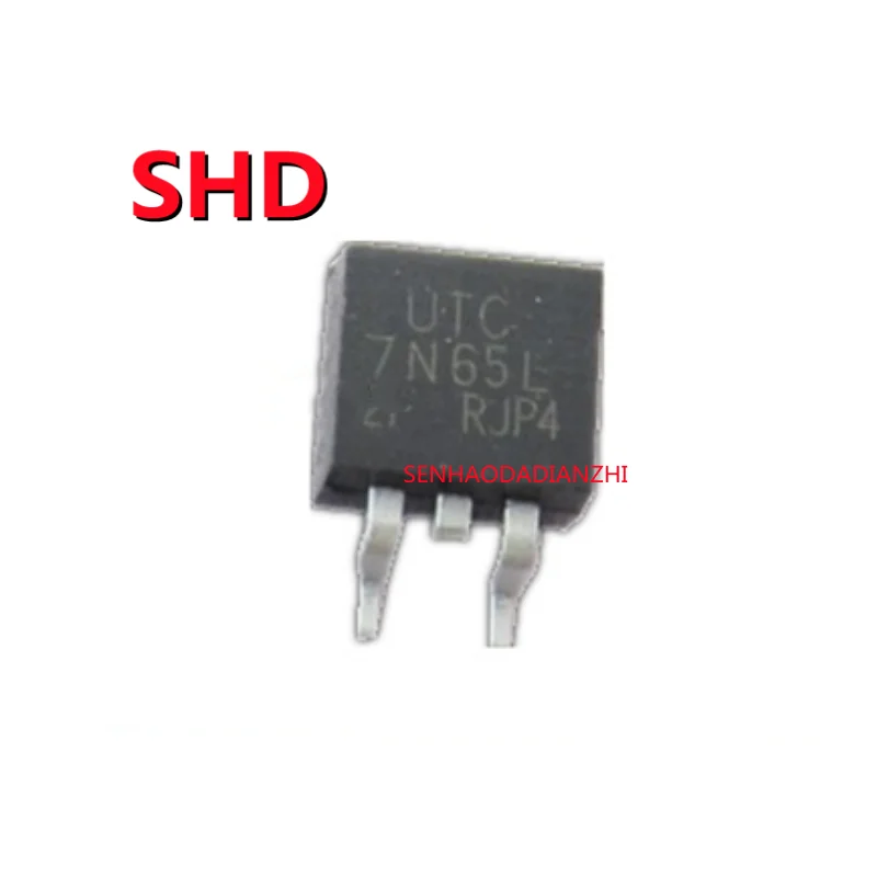 10pcs utc7n65l 7n65l liquid crystal power supply MOS tube to263