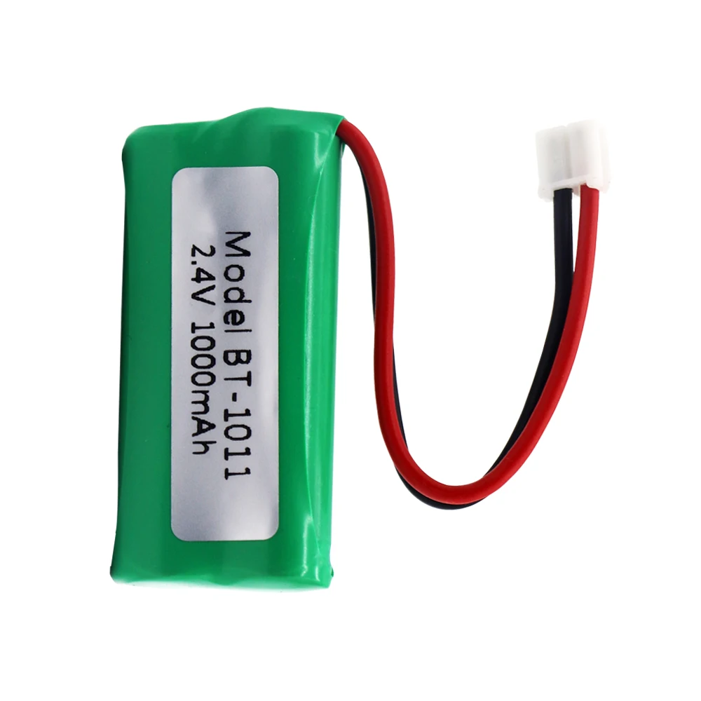 2.4V 1000mAh Ni-MH NiMH BT-1011 แบตเตอรี่ชาร์จสําหรับโทรศัพท์บ้านไร้สาย BT101 BT1018 BT8001 BT-694 CPH-515D Uniden แบตเตอรี่