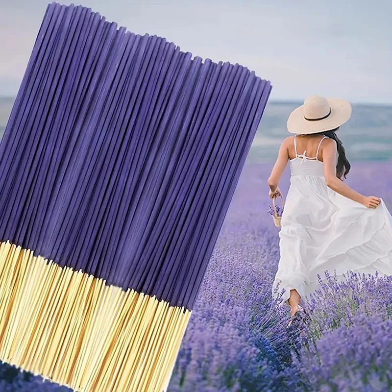 New Lavender Aromatherapy Wood Sticks 8.66 Inches Home Decoration Hotel And Spa Atmosphere Perfect Choice image 4