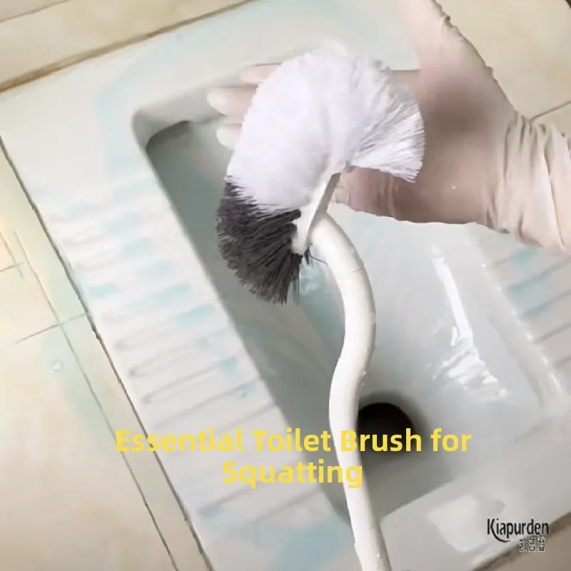 

Toilet Bru Cleaning Tool No Dead Angles for Toilets And Urinals Multi-Functional Wall-Mounted Durable Plastic Batoom Tool