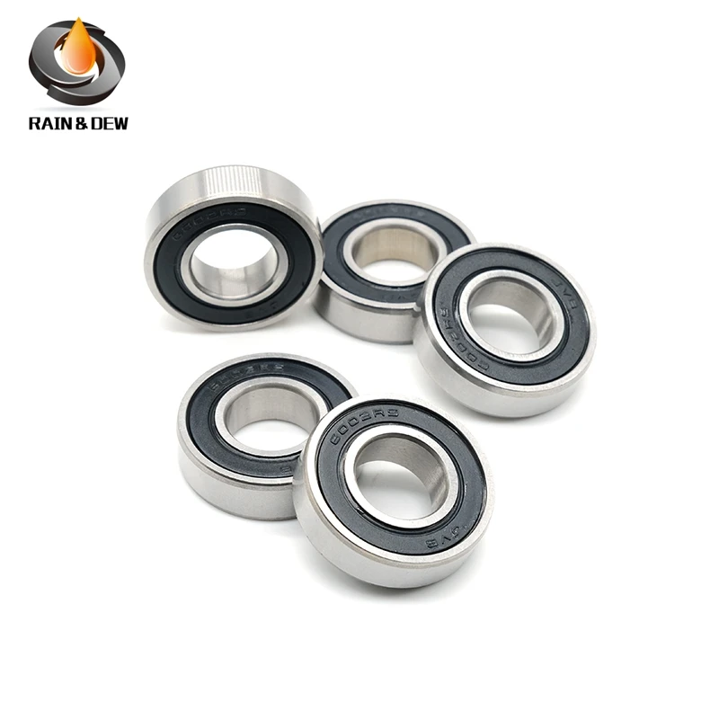 10Pcs 6002RS Bearing 15x32x9mm ABEC-7  Bicycle Bottom Brackets & Spares