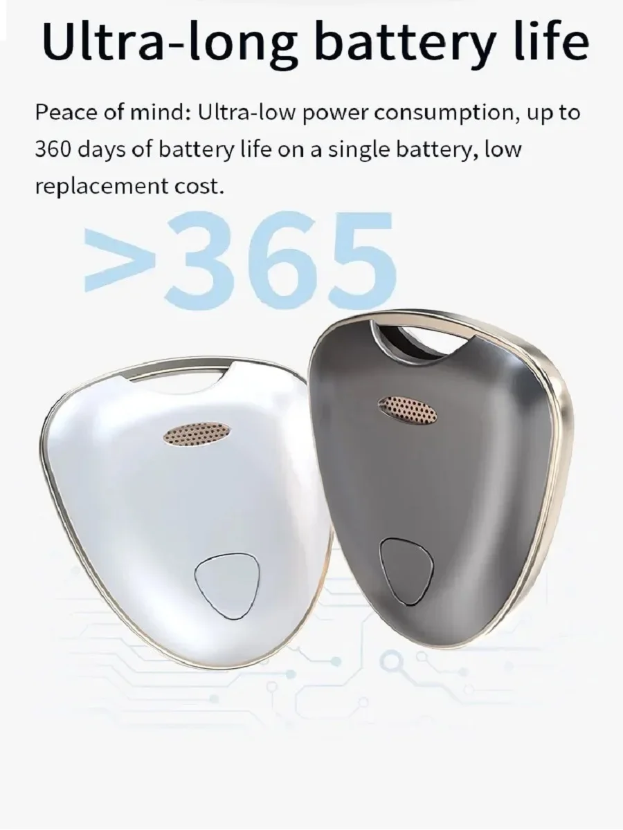 Smart Tracker Airtag Air Tag Wireless Tag keychain Locator For Apple Find My APP GPS Tracker Anti Lost Like Ferrari keys.