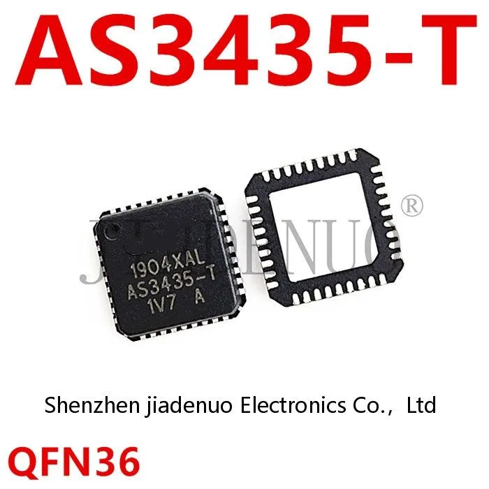 

(2pcs)100% New As3435-eqfp / -EQFM AS3435-T AS3435 QFN36 Audio chipset