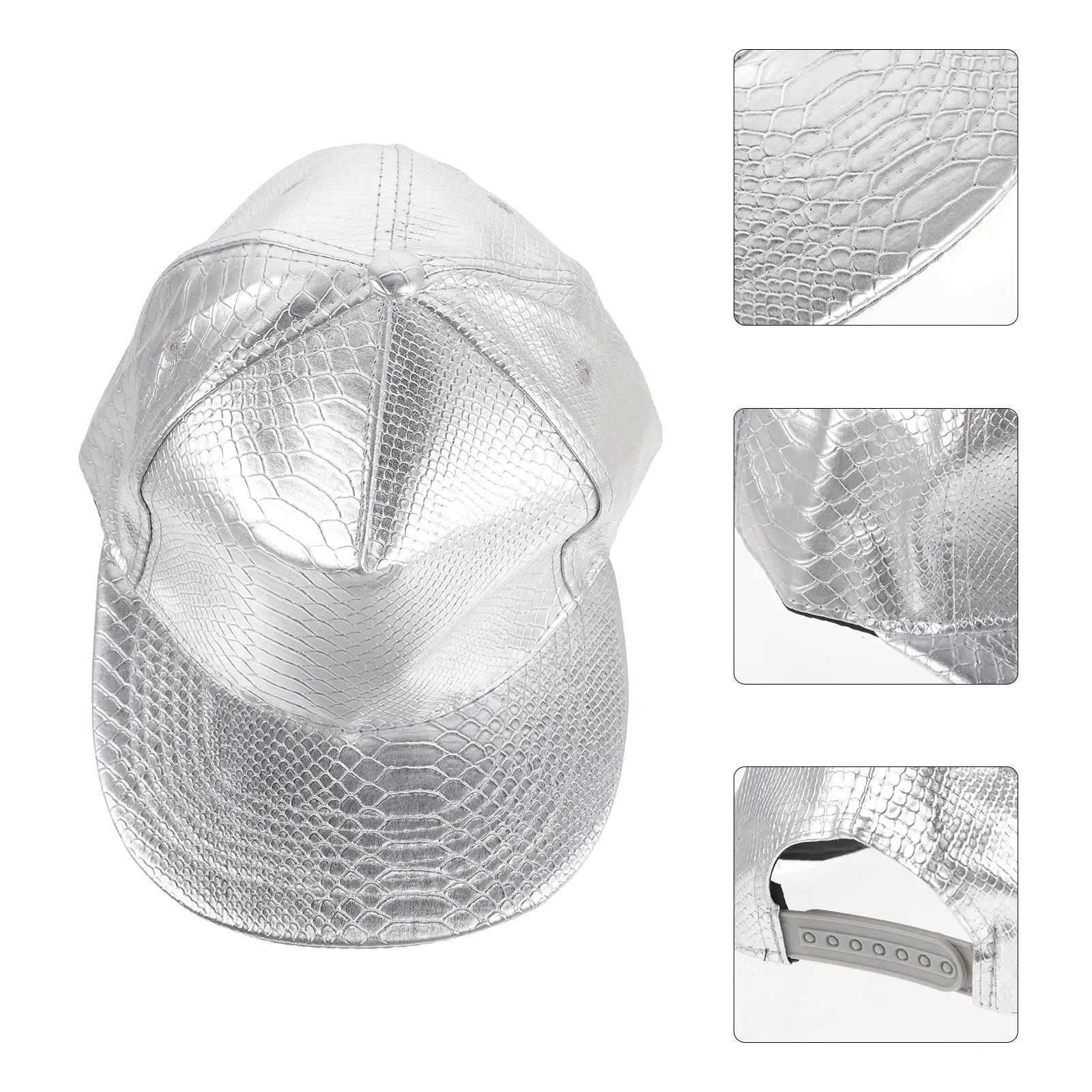 

Pu Unisex Baseball Cap Snapback Hat Print Adjustable For Men Women Hip Outdoor Activities