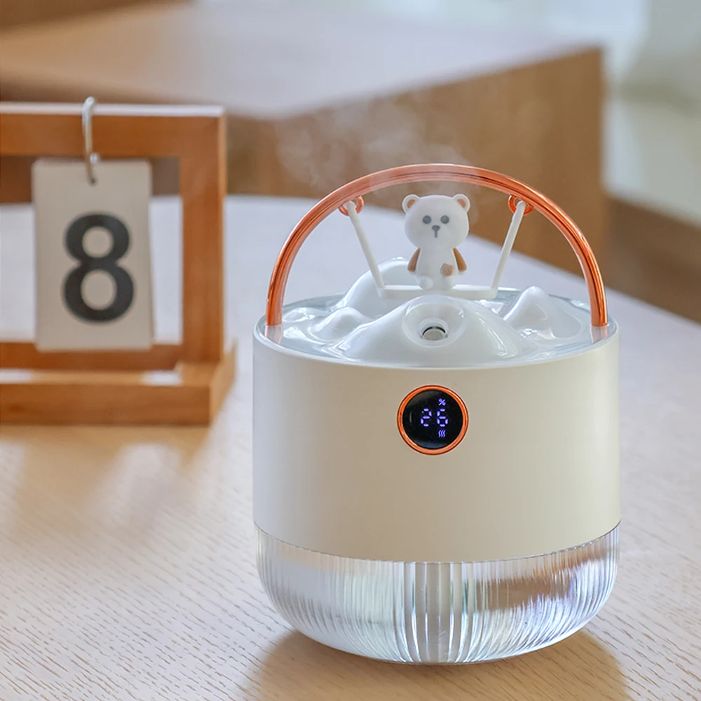 Увлажнитель воздуха ультразвуковой с зарядкой от USB, 600 мл, 2000 мА · ч