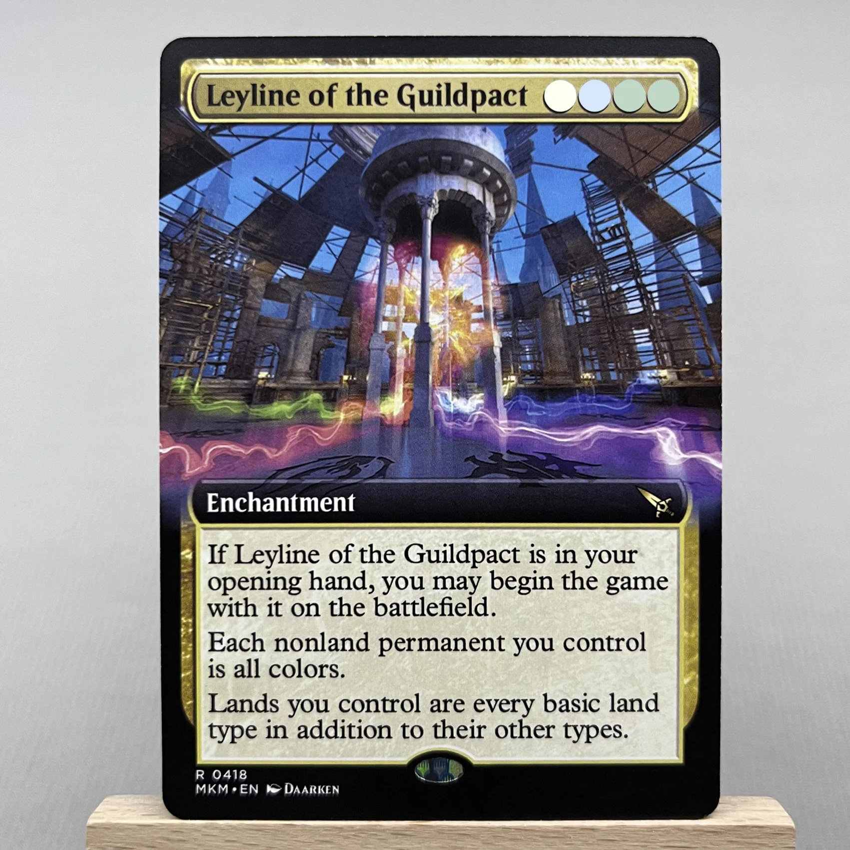 MKC MKM RVR HOLO3-Ⅰ0203 Tcg cards proxy magical Jeska\'s Will Vein the shock land Divine Visitation Cyclonic Rift gathering