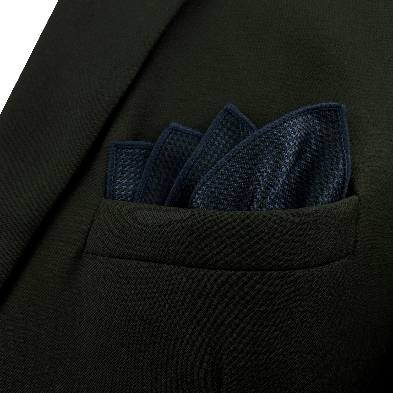 Navy Solid Handmade Classic Extra Long Mens Tie Set Silk Handkerchief Silk Skinny Business Wedding Bow Tie Pre-Tied
