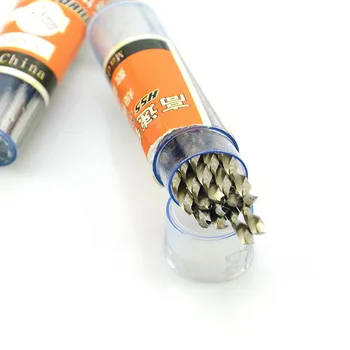 10 Stück 0,5–3,2 mm Spiralbohrer HSS Schnellarbeitsstahl-Bohrer-Set Micro Straight Shank Holzwerkzeuge für elektrische Bohrmaschine