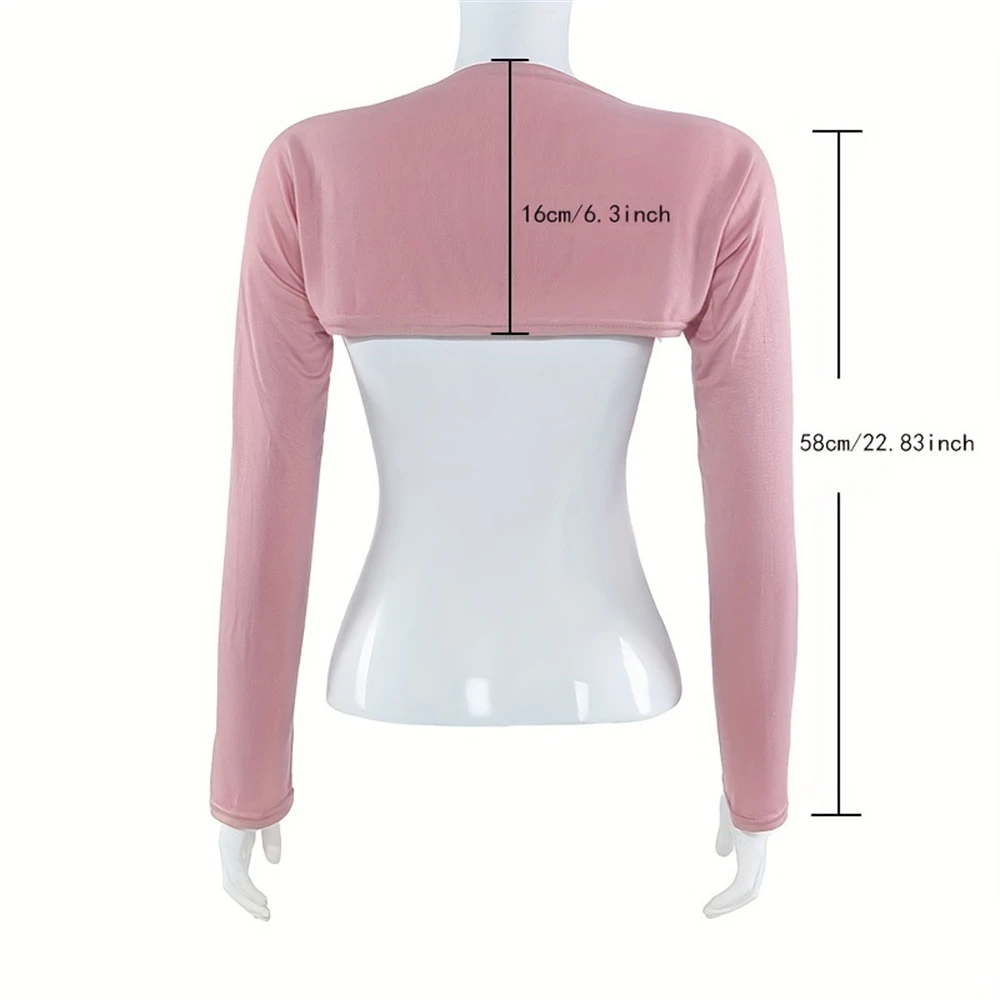 Multicolor Hijab Muslim One Piece Sleeves Arm Cover Shrug Bolero Islamic Clothing Shoulder Warm Modal Shoulder Sleeve Arm Cover
