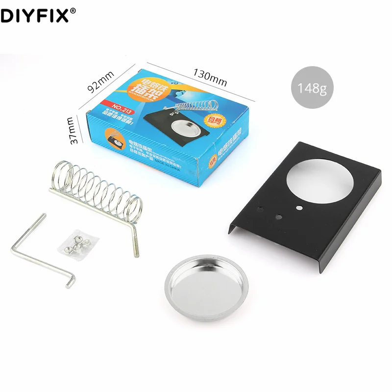 DIYFIX Electric Soldering Iron Stand Holder Universal High Temperature Resistance Welding Accessories