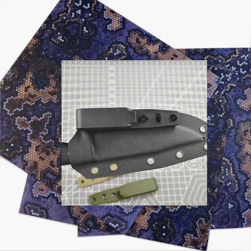 Classic Cartoon Pattern KYDEX Thermoform Plate Sheet Thermoplastic K Board Material FOR Holsters Knife Scabbard Sheath DIY Make