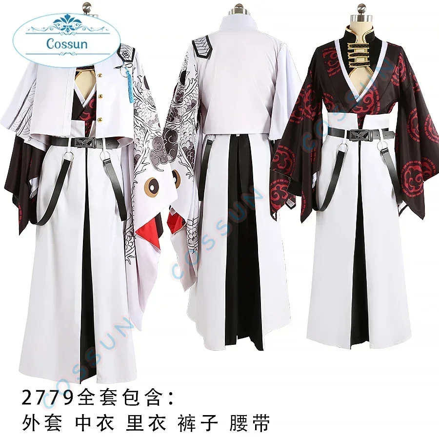 

COSSUN [Customized] Game Fate Grand Order Takasugi Shinsaku Cosplay Costume Halloween outfits Women Men New Suit Uniform