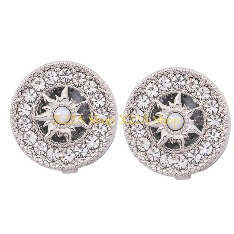 Unique Zinc Alloy Cufflinks with Electroplated Finish and Closure