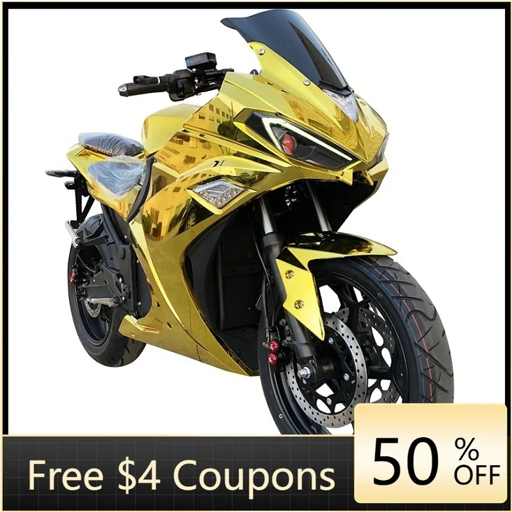WB Hot Sale Adult Racing 72v 8kw 10000 Watt Full Size Electric Motorcycle