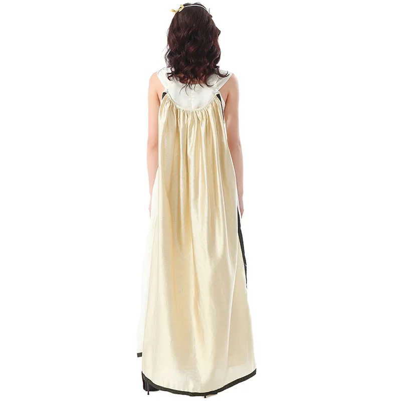 Antigo romano Ateneia Godd Árabe Dr Adulto Cosplay Traje de performance de palco Traje de performance de Halloween Tradicional Ethn...