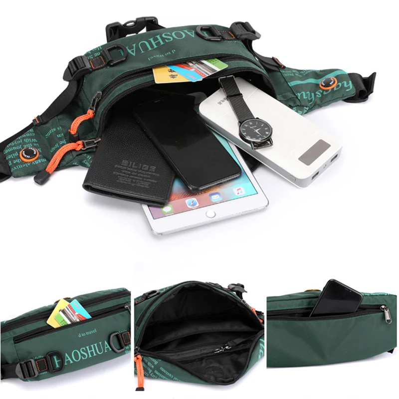 Running Waist Bag Fanny Pack for Women Wallet Gym Fitness Nature Hike Sports And Leisure Chest Banana Men'S Bags For Phone Pouch