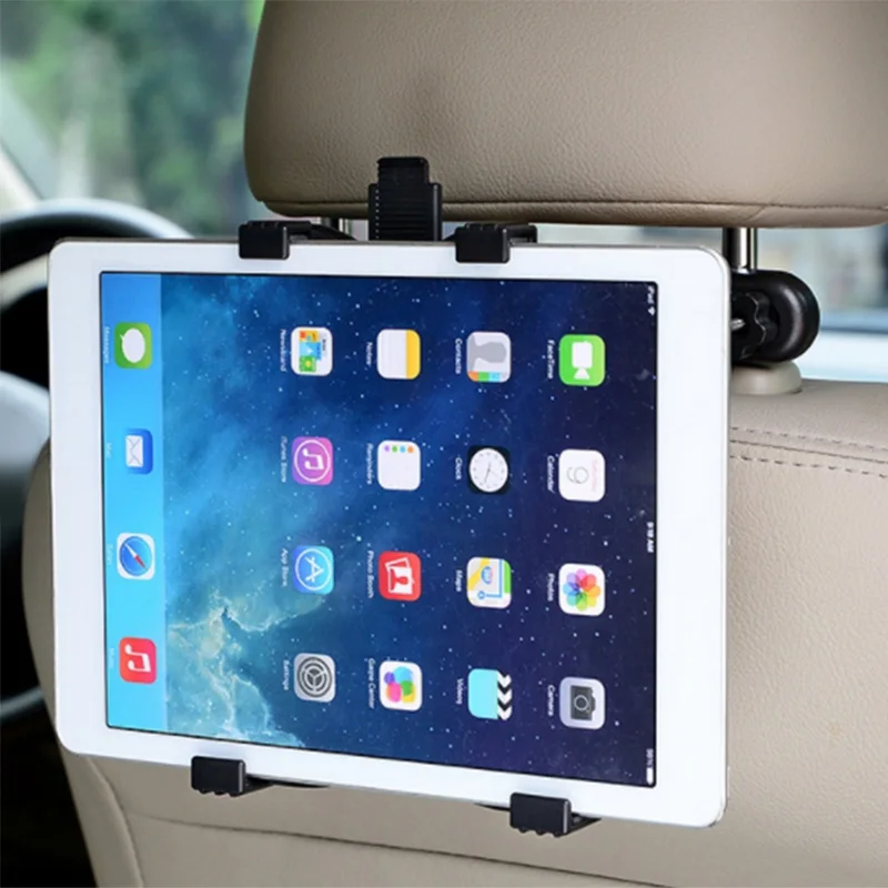자동차 뒷좌석 머리 받침 마운트 거치대, 아이패드 2 3/4 에어 1 2 아이패드 미니 1, 2, 3/4, 삼성 미패드 2 태블릿 PC 스탠드 브래킷