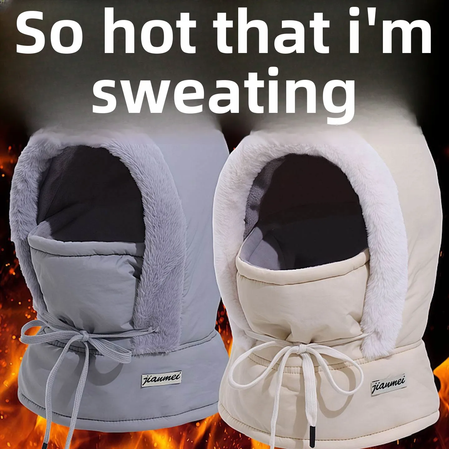 

Утепленная флисовая теплая велосипедная шапка для женщин с защитой ушей, ветрозащитная, с интегрированным ветрозащитным воротником, велосипедная кепка