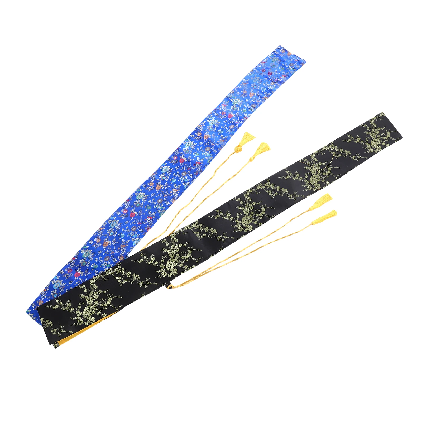 

2 Pcs Sword Bag Travel Carry Swords Case Carrying Sleeves Martial Arts Gear Holder