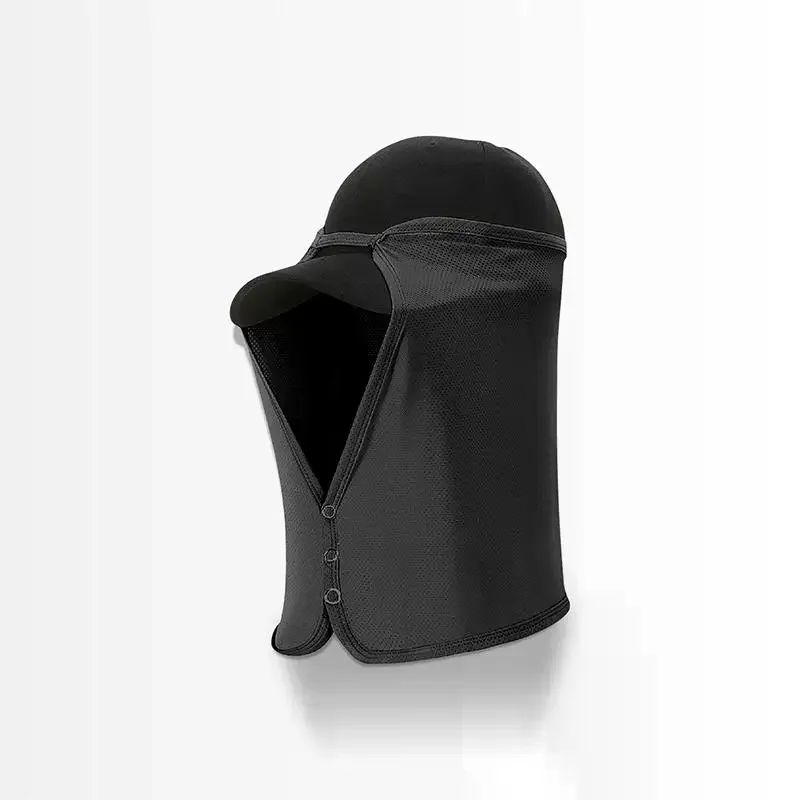 Outdoor Neck Sun Cap Quick Drying Sunshade Hat Fishing Cycling Climbing Removable Face Shield Hat 2026