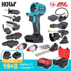 Brushless Multifunctional Tool Set Electric Screwdriver Electric Saw Water Gun Polishing Machine Reciprocating Saw Swinging Tool