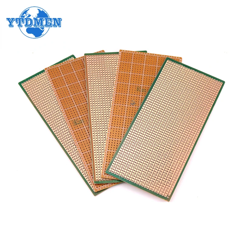 5/10PCS 6.5x14.5cm PCB Prototype Board DIY Universal Experiment Matrix Circuit Board Single Side Protoboard for Arduino