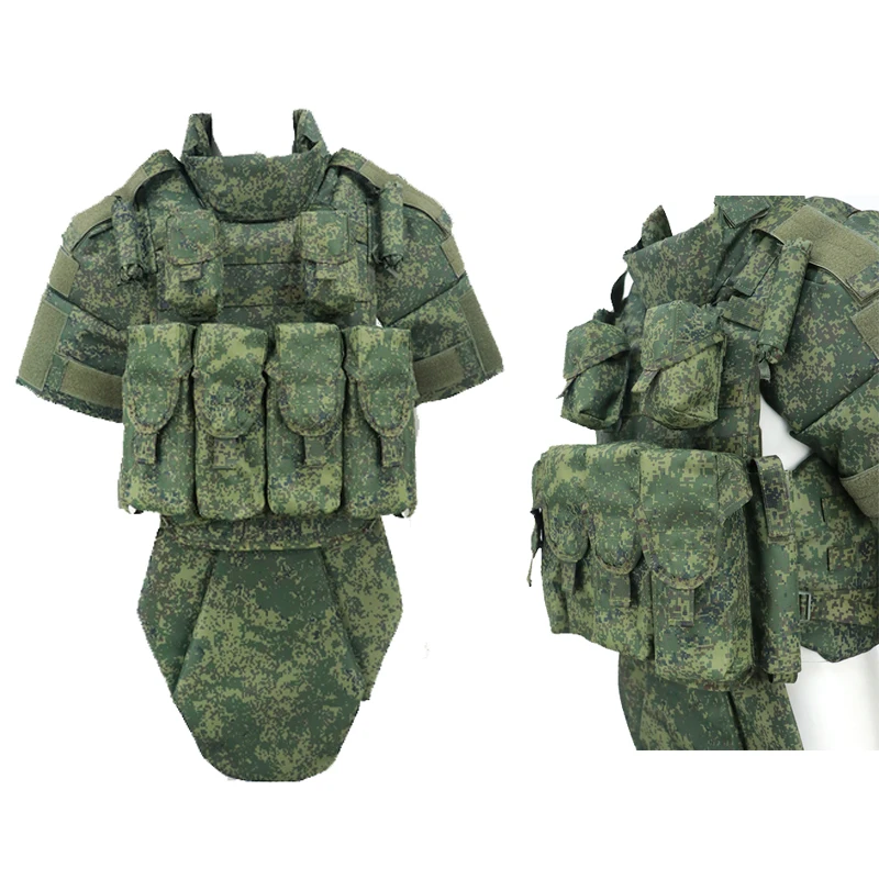 الروسية 4 Gen 6B45 سترة التكتيكية ومجلة AK الحقائب EMR سترة واقية القتالية كامل درع للجسم الكتف/المنشعب الحرس الوسادة